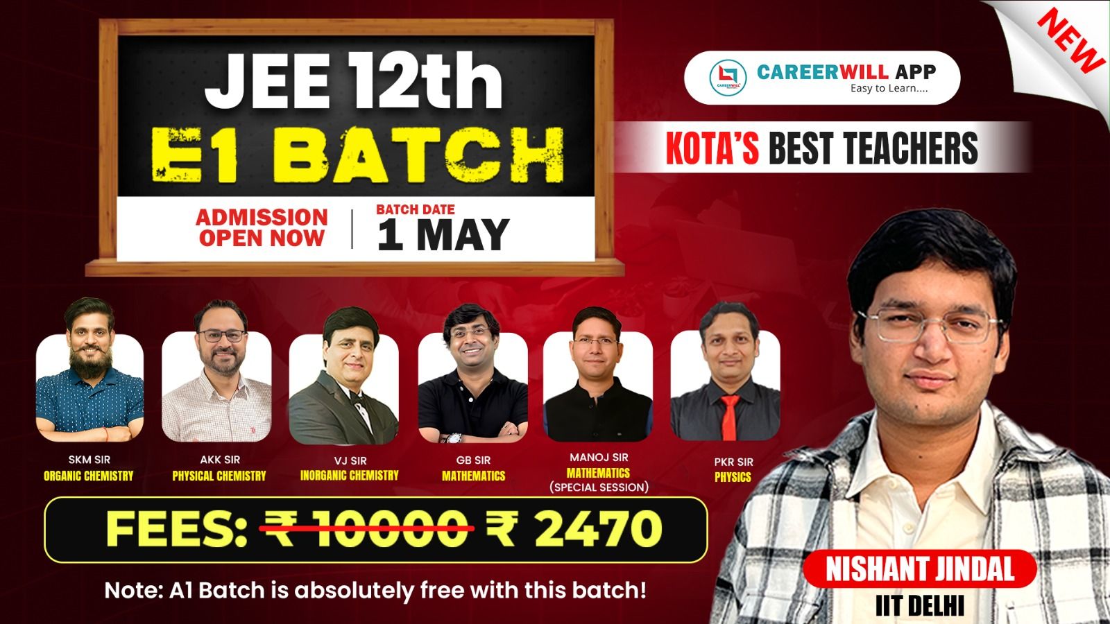 12th JEE - (E1 Batch) Thumbnail