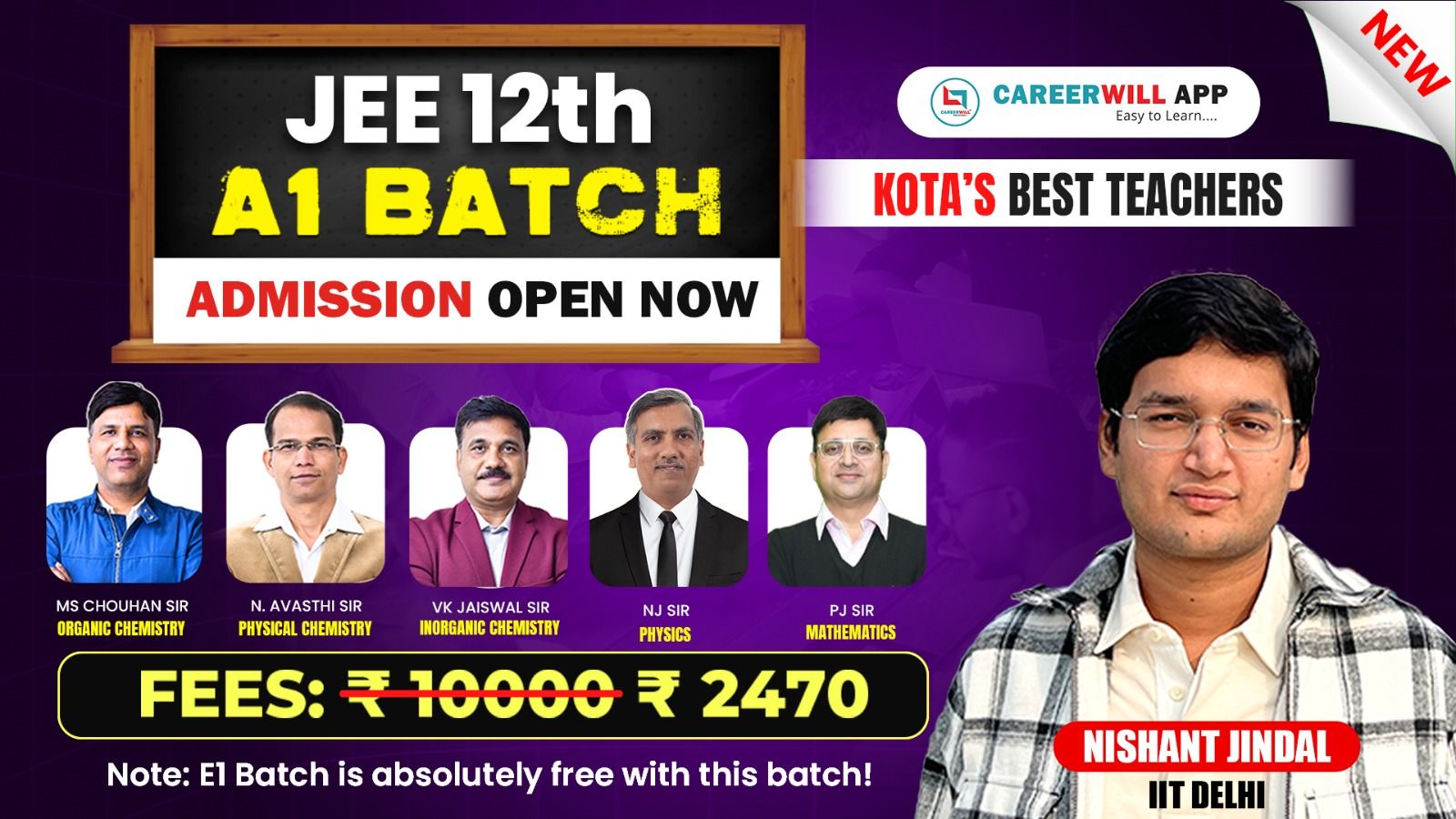 12th JEE - (A1 Batch) Thumbnail