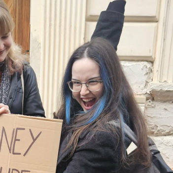 Živá kultura se nenechá přejet! aneb Demonstrace před Konviktem