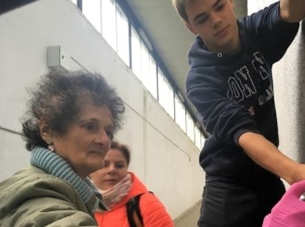 Babičky vymaľovali Olomoucký podchod