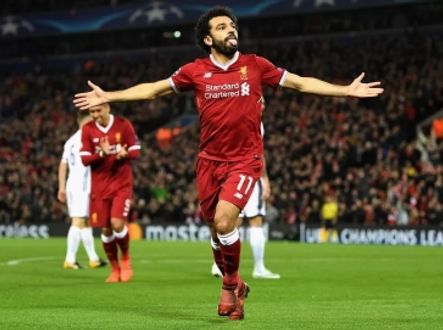 Mohamed Salah v dresu Liverpoolu