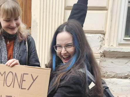 Živá kultura se nenechá přejet! aneb Demonstrace před Konviktem