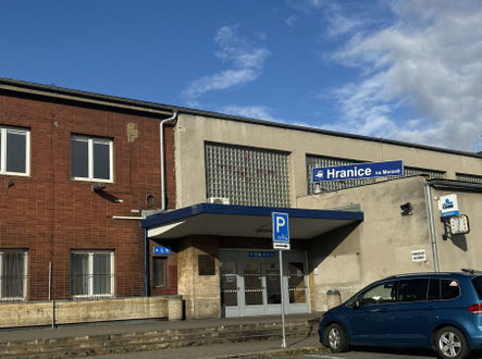 Budova nádraží Hranice na Moravě