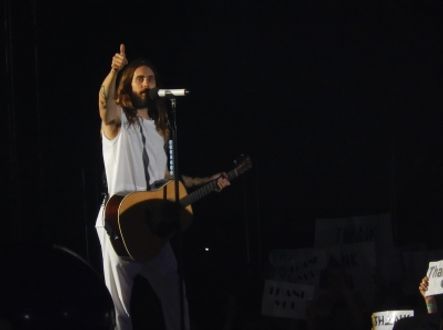 Jared Leto v Praze v roce 2014