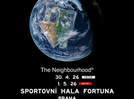 Plakát koncertu v Praze