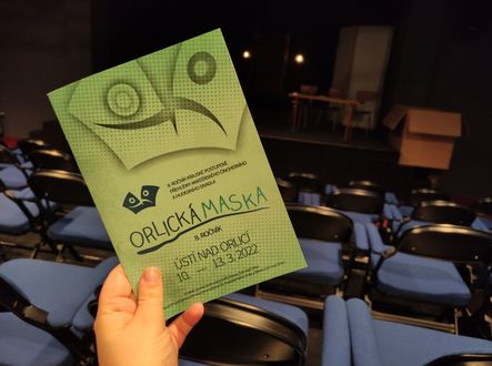 Sál Malé scény a program divadelní přehlídky Orlická maska 
