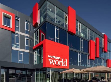moderní vzhled budovy NUTREND WORLD