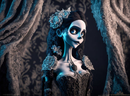 Takto si umělá inteligence představuje styl Tima Burtona