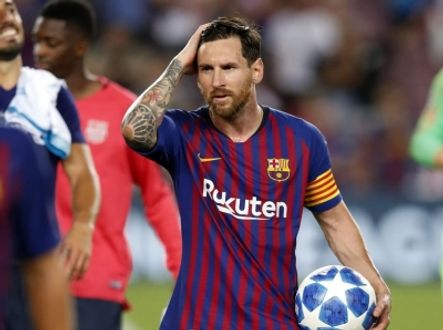 Messiho sbírka je rozšířena o další míč, se kterým vsítil osmý hattrick v Lize mistrů