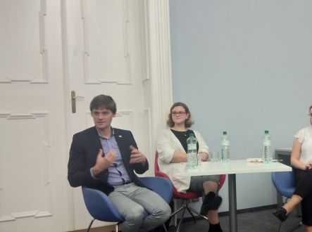 Debata v posluchárně Václava Havla