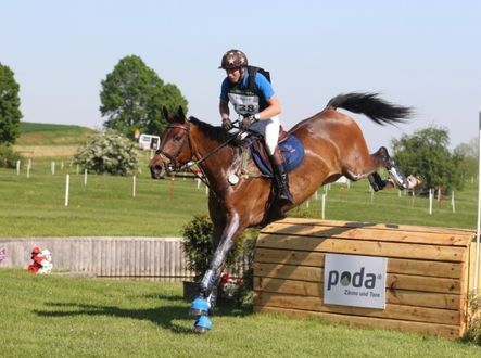 Miloslav Příhoda při krosu