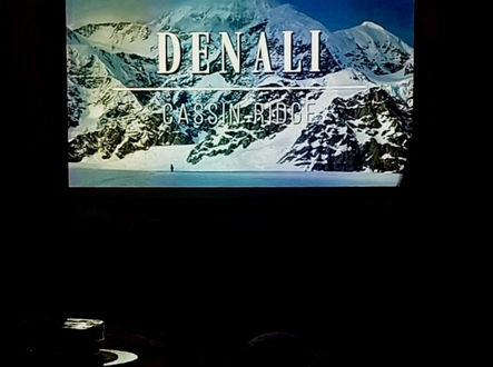 Záběr z promítání