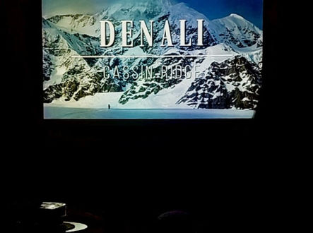 Záběr z promítání