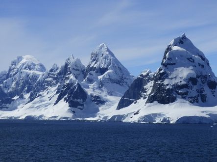 Ledovce na Antarktidě