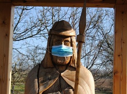 Socha svatého Huberta