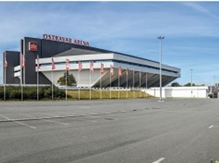 Multifunkční arena v Ostravě - Vítkovicích je jednou ze sportovních dominant kdysi černého města