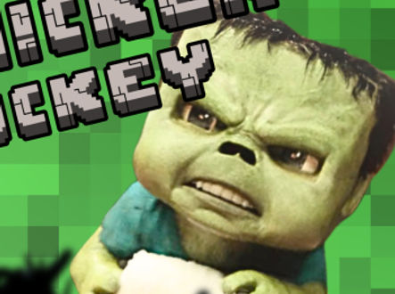  Jack Black příchod zombíka a jeho slepice oznámí zvoláním fráze „CHICKEN JOCKEY!“ ve stejné chvíli se k němu přidá i celé publikum.