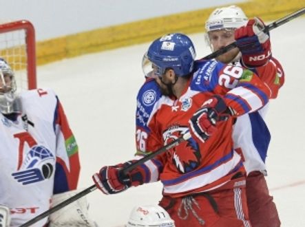 Tehdejší český zástupce v KHL - Lev Praha