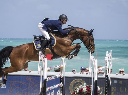GCL Miami Beach 2017, Aleš Opatrný v sedle koně Balguero