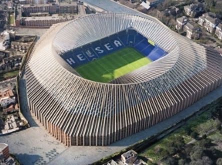 Návrh nové podoby Stamford Bridge
