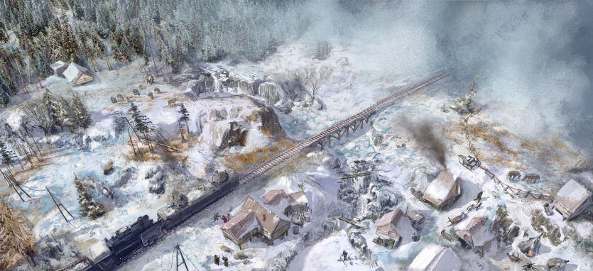 východní Sibiř ve hře