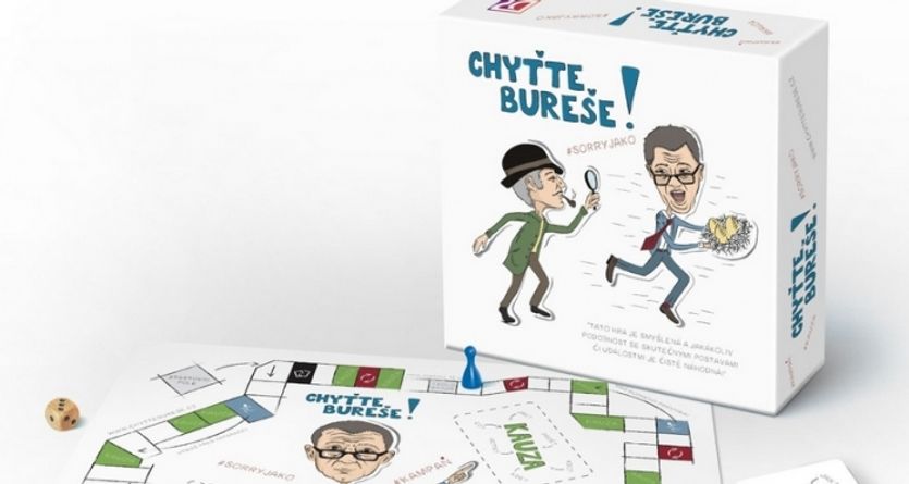 Desková hra Chyťte Bureše