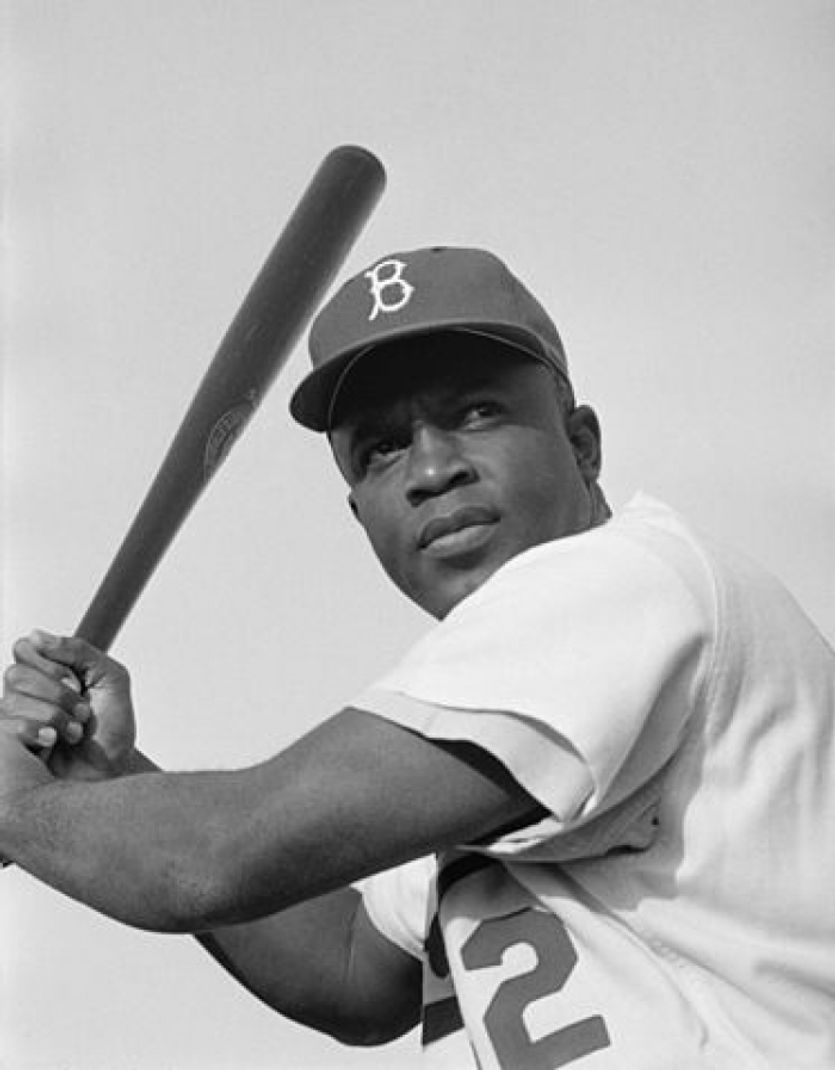 Jackie Robinson na fotografii z roku 1954