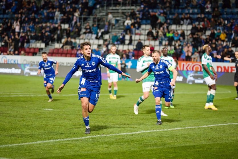 Mojmír Chytil slaví proměněný pokutový kop