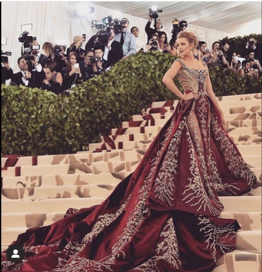 Blake Lively na loňském Met Gala