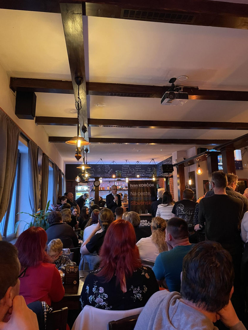 Diskusia s Ivanom Korčokom v Čadci