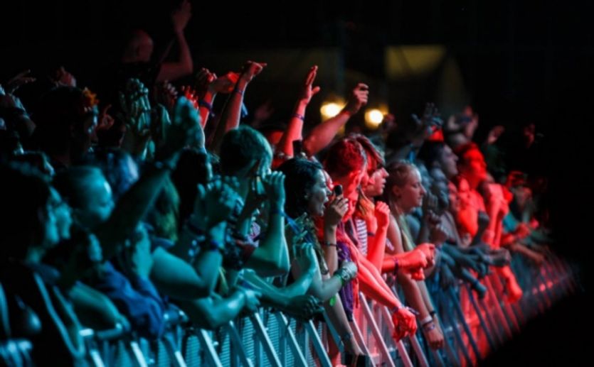 fanoušci na Prague Metronome Festivalu