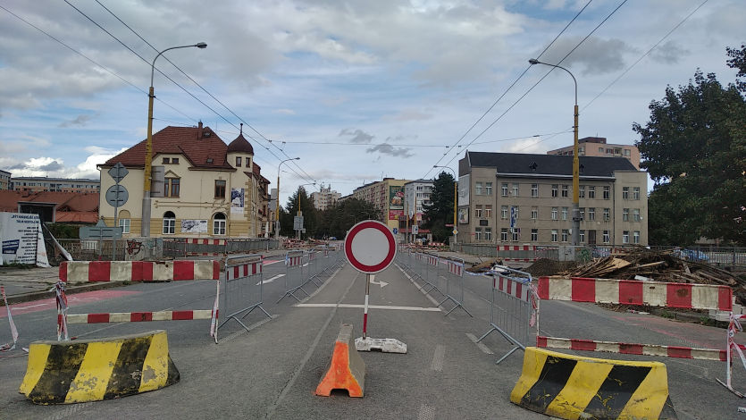 Most na Ratibořské dlouho nebyl průjezdný