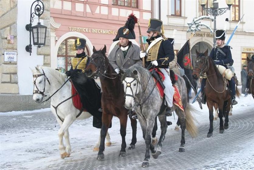 I loňský rok navštívil Napoleon Vyškov se svou gardou