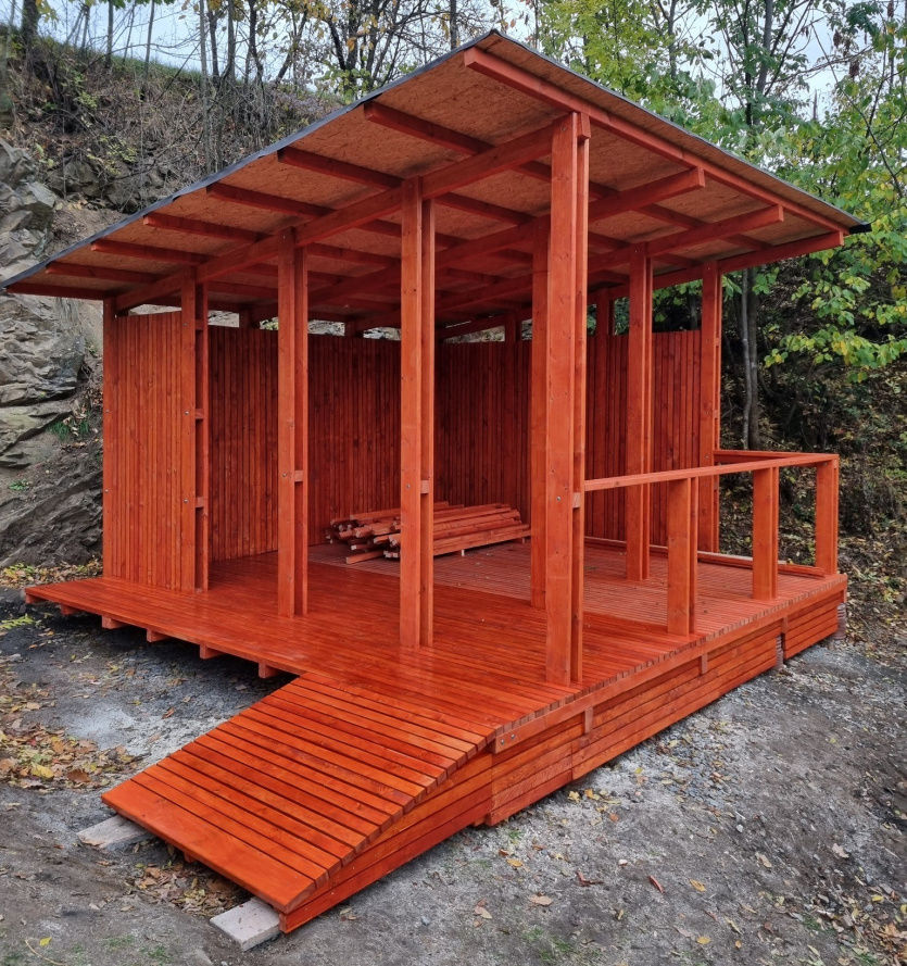 Finální podoba útulny