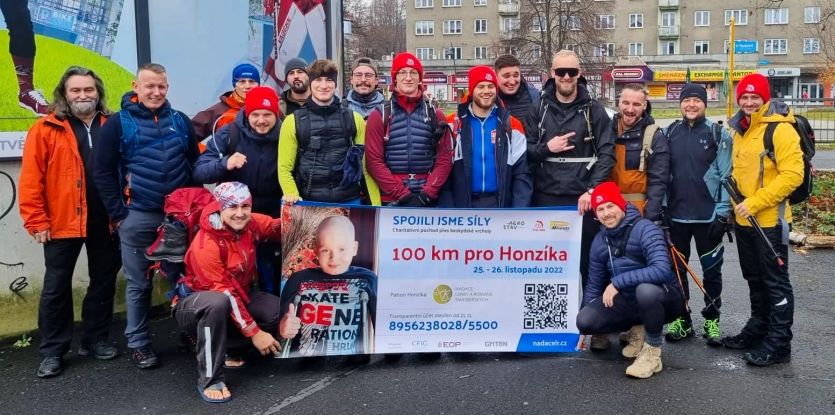 Začátek trasy v Třinci