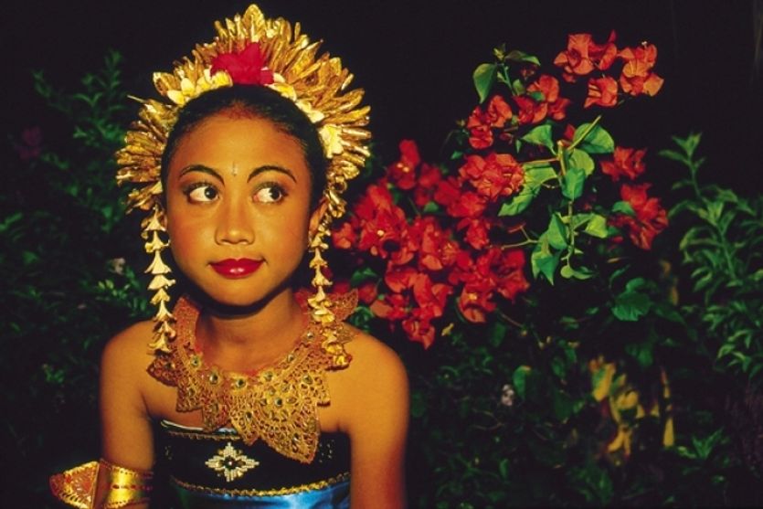 balijská tanečnice během tamních oslav