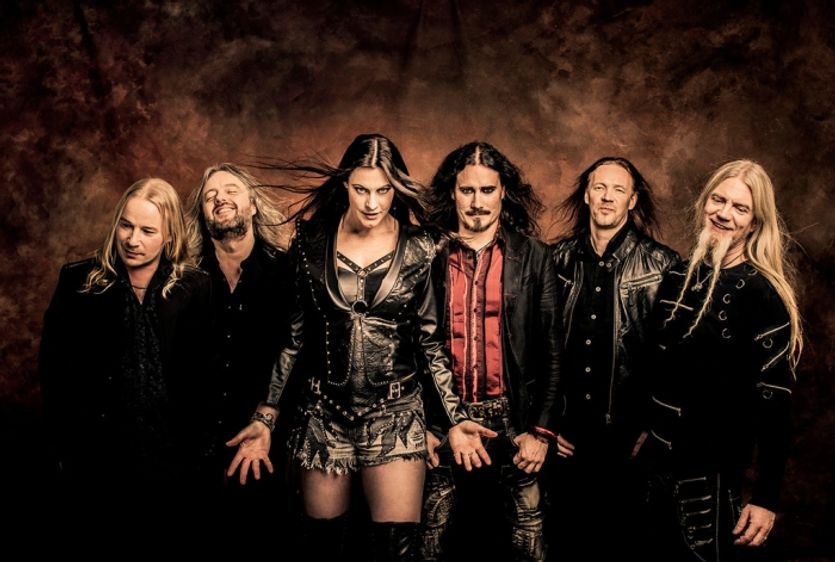 Nynější sestava kapely Nightwish.