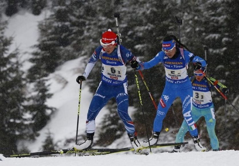 Veronika Vítková při štafetě