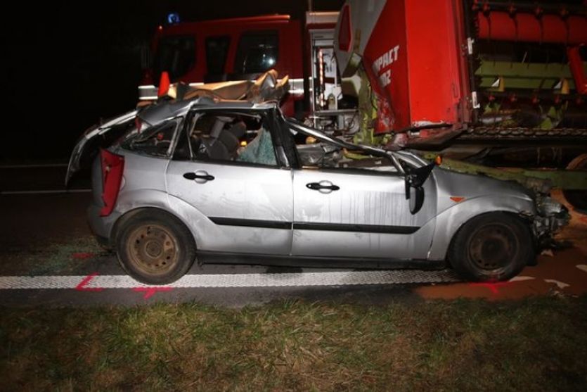 Fotografie z místa nehody