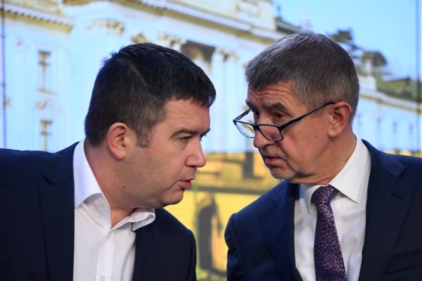 Andrej Babiš a Jan Hamáček