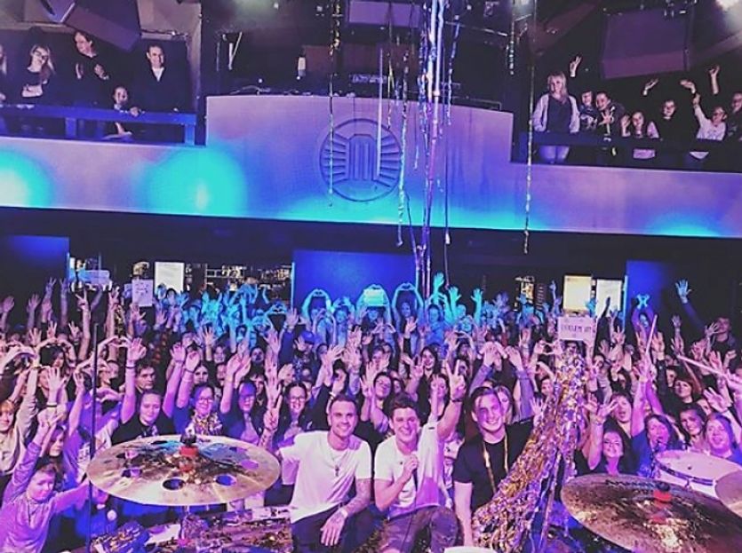 Koncert v Lucerna Music Baru