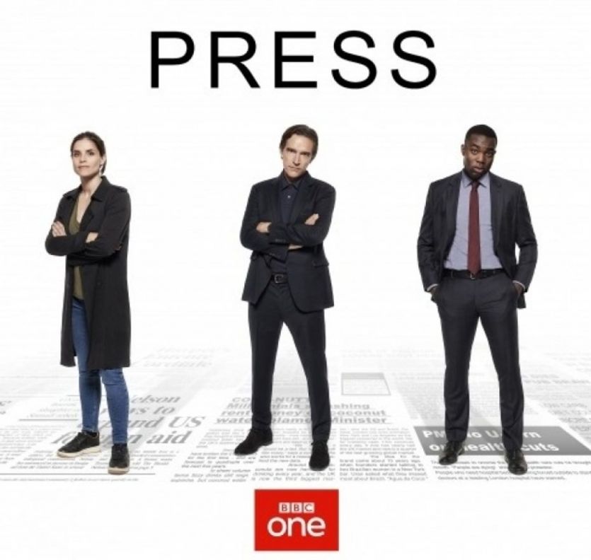 Plakát seriálu Press