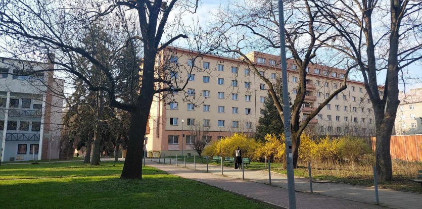 Budova kolejí v Olomouci