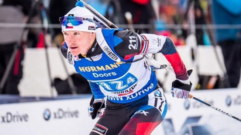 Český biatlonista Ondřej Moravec