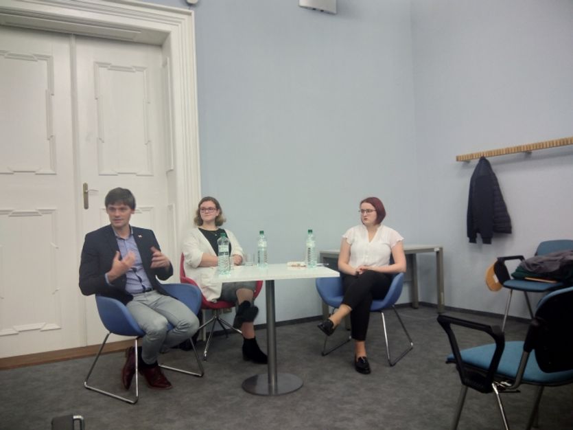 Debata v posluchárně Václava Havla