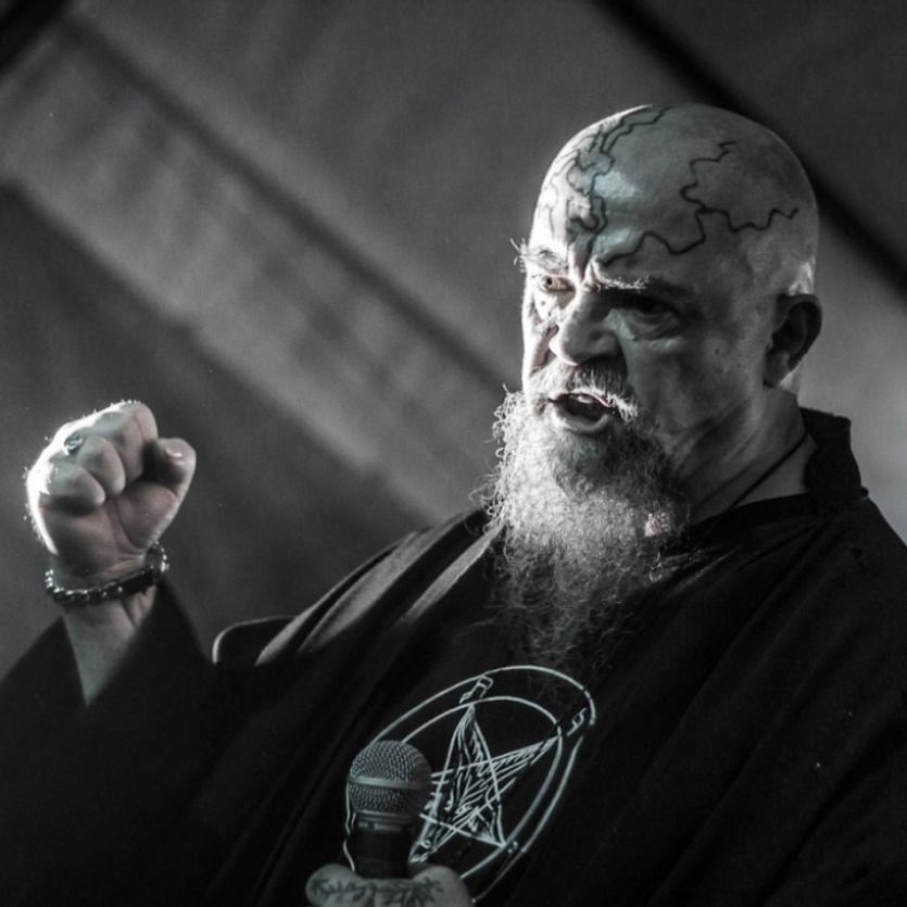 Zpěvák kapely Root Jiří "BiggBoss" Walter