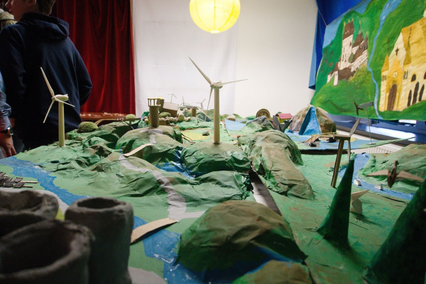 Jeden z kreativních výtvorů studentů