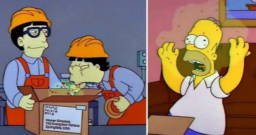 Koronavirus v Simpsonových