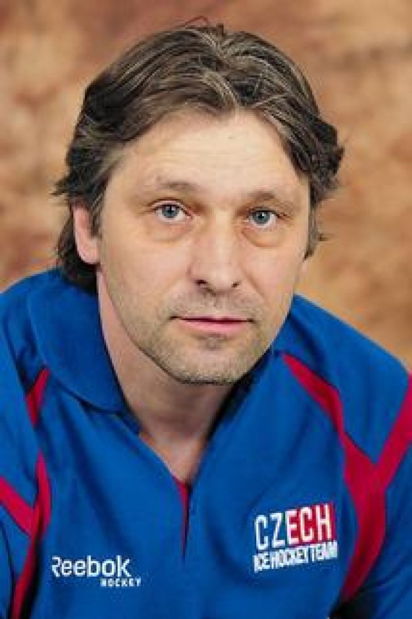 Trenér české hokejové reprezentace Josef Jandač