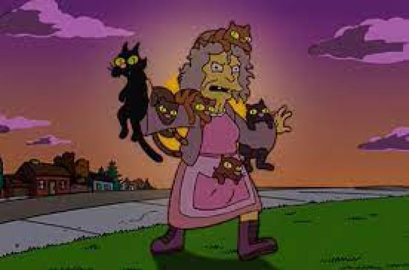 Kočičí žena ze Simpsonů 